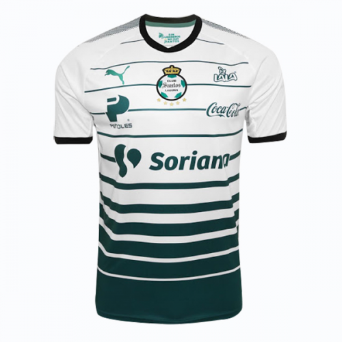 2017-18 Santos Laguna Home Soccer Jersey Shirt
